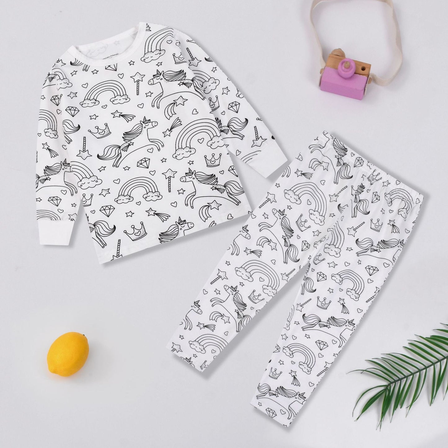 DIY Paintable Pajama Set for Children