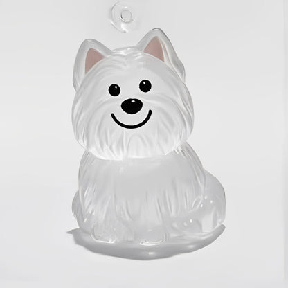 Dog Hair Collector Keychain Charm Memorial Storage Box