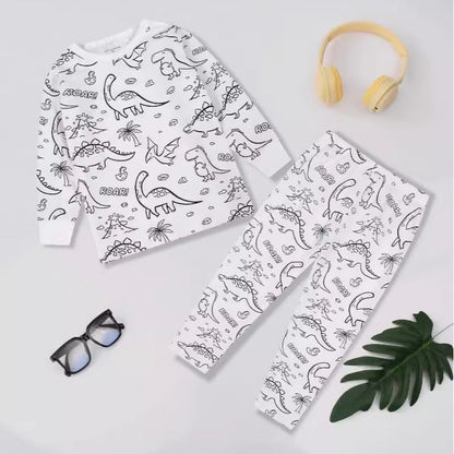 DIY Paintable Pajama Set for Children