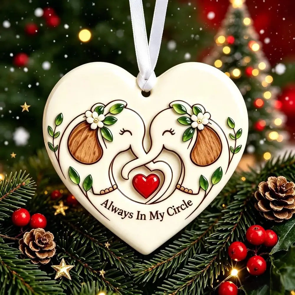 Christmas ornament as a thoughtful holiday gift