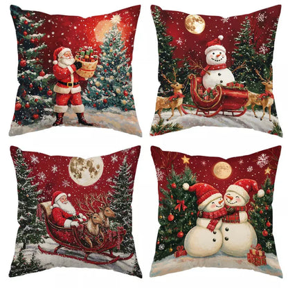 Christmas Pillow Covers For Holiday Home Decor