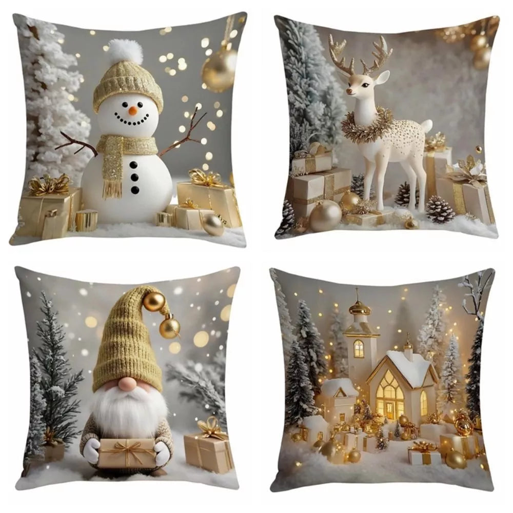 Christmas Pillow Covers For Holiday Home Decor
