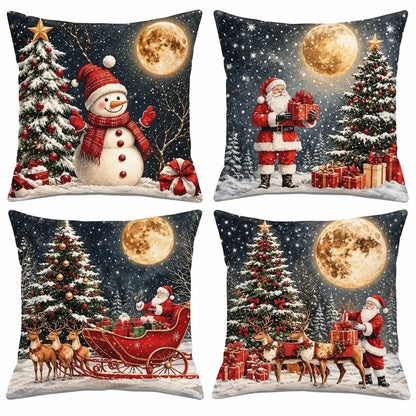 Christmas Pillow Covers For Holiday Home Decor