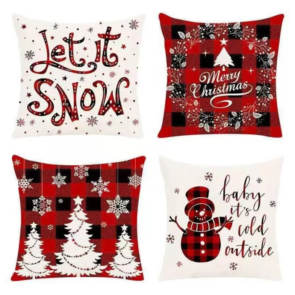 Christmas Pillow Covers For Holiday Home Decor