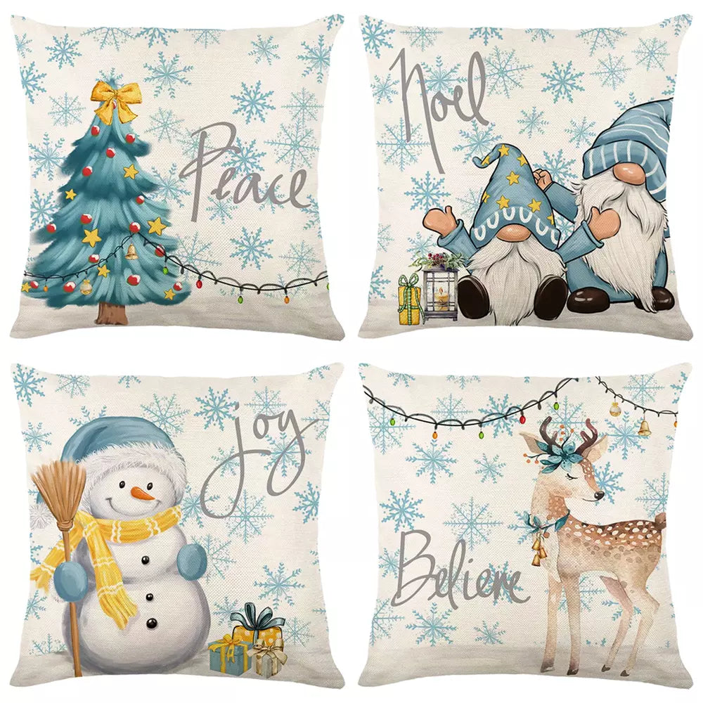 Christmas Pillow Covers For Holiday Home Decor