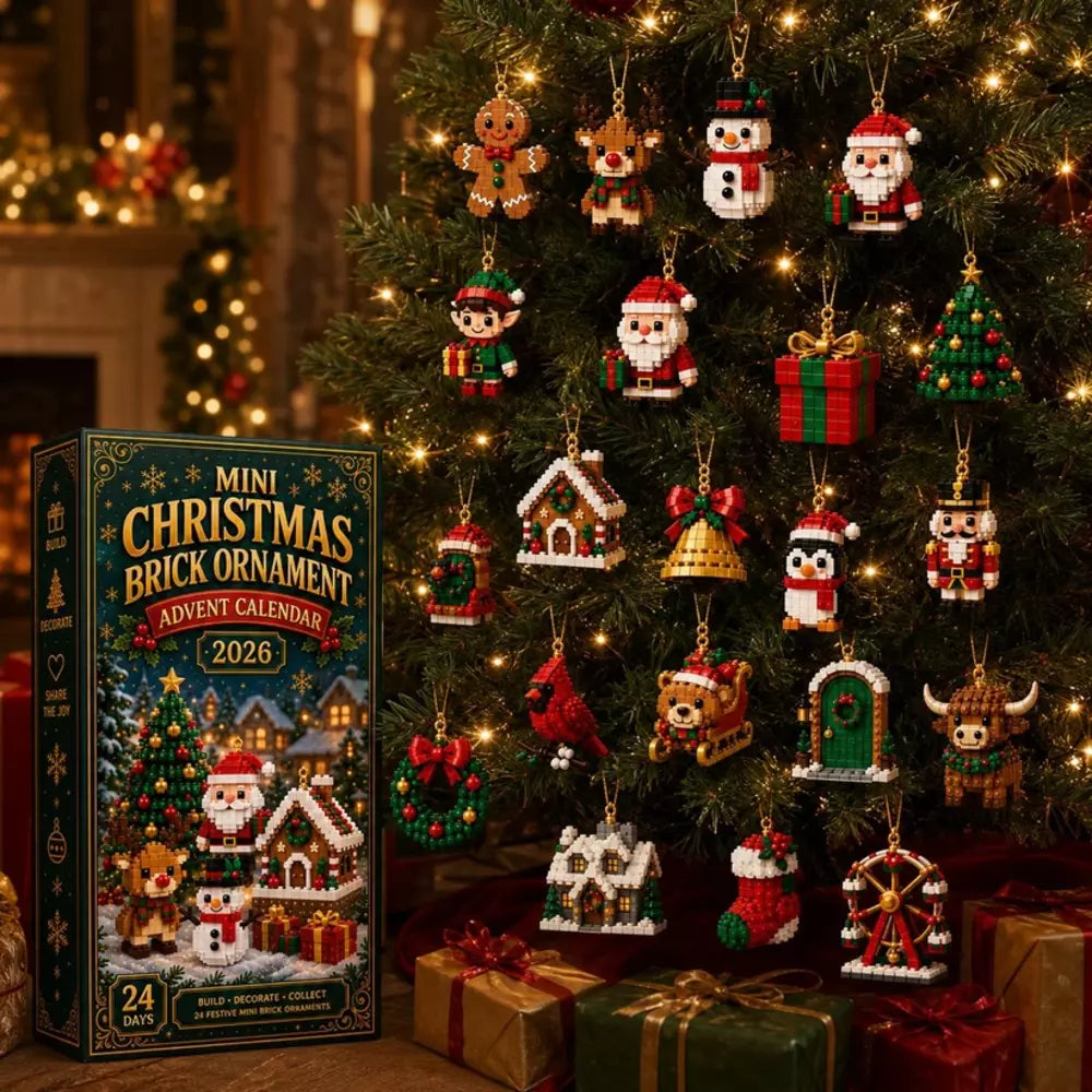 Complete collection of mini Christmas ornament figures