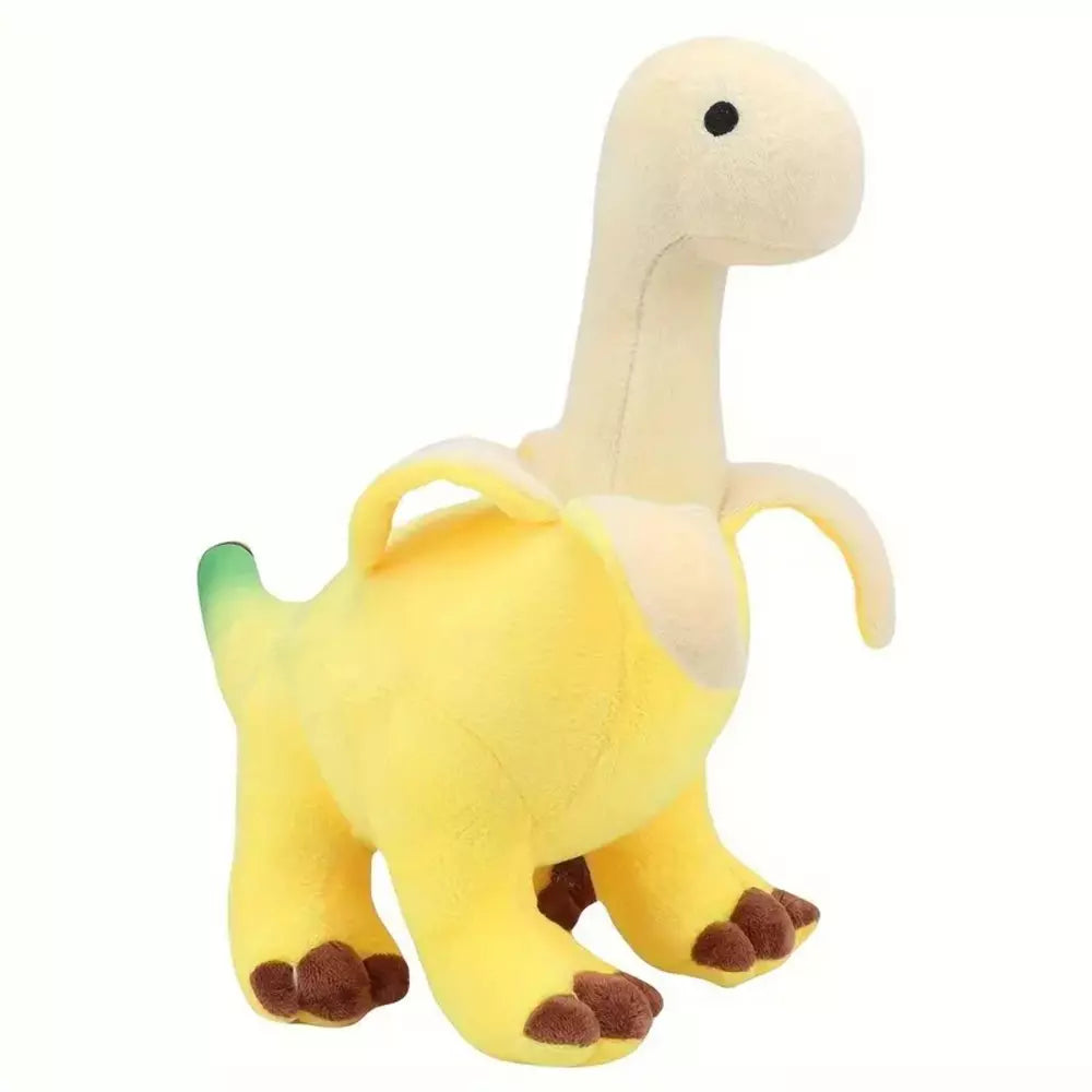 Cute Banana Brontosaurus Plush Toy