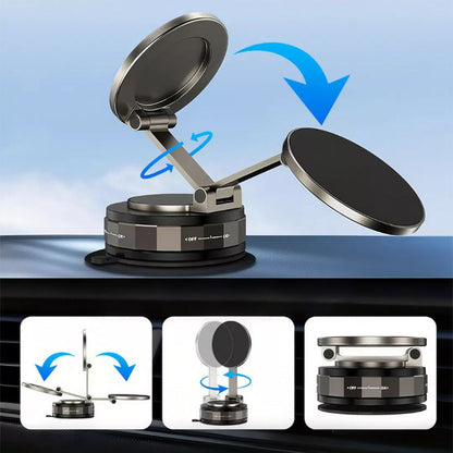 360° Adjustable Vacuum Magnetic Phone Holder