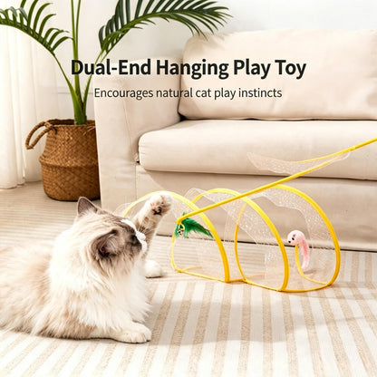 Spiral Tunnel Cat Toy