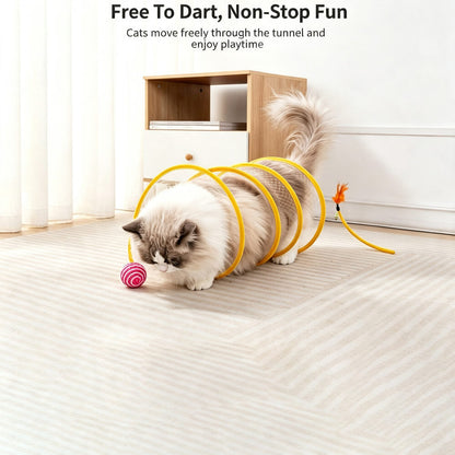 Spiral Tunnel Cat Toy
