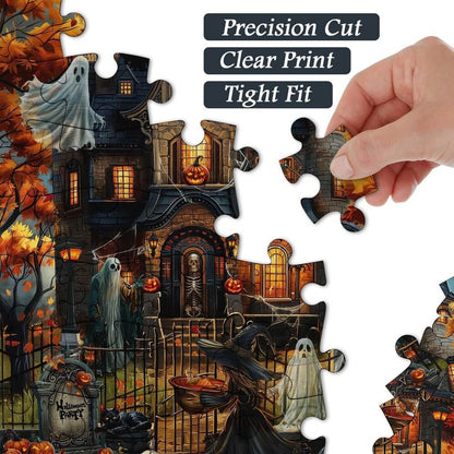 Haunted House Party Puzzle 1000-Piece