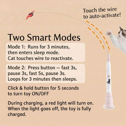 Smart Butterfly Cat Toy
