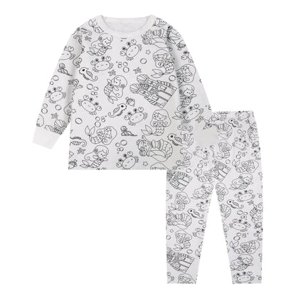 DIY Paintable Pajama Set for Children