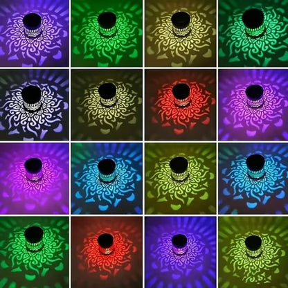Solar Mandala Wall Light