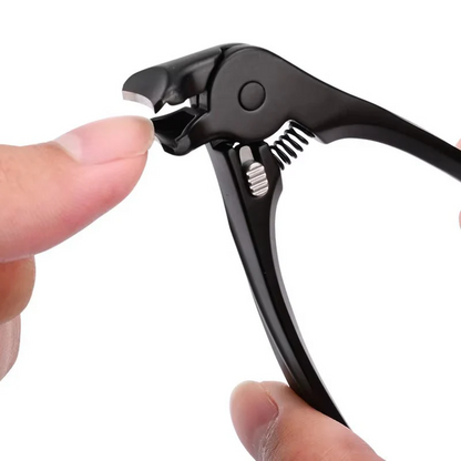 Stainless Steel Nail Clipper With Curved Precision Blades – Effortless For Thick Toenails & Seniors