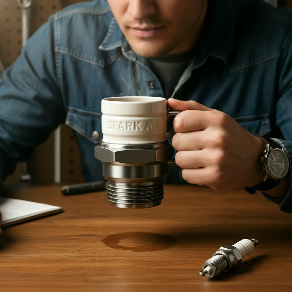 Spark Plug Mug