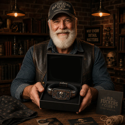 Old Fuckers Club & Wild Freedom - Limited Edition Vintage Bracelet