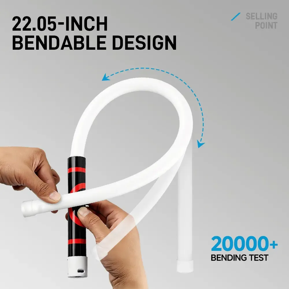 Bendable LED Flashlight Stick