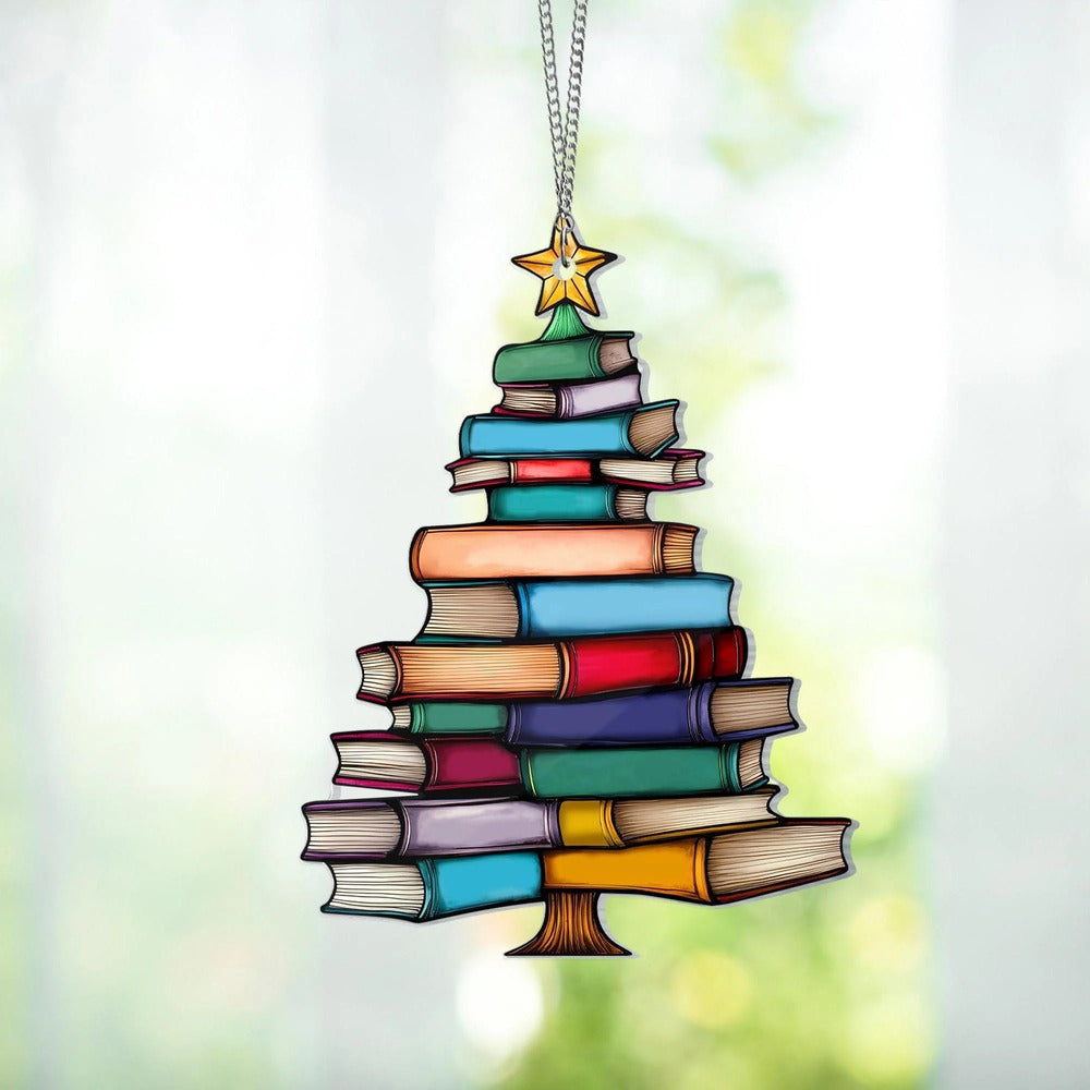 Christmas Book Tree Ornament