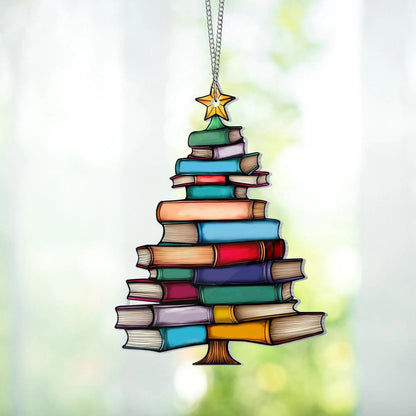 Christmas Book Tree Ornament