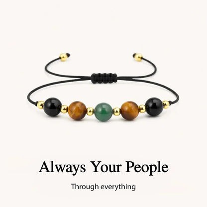 Girl Gang Courage And Strength Crystal Bracelet