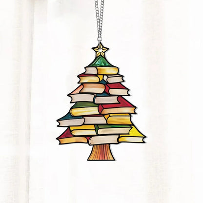 Christmas Book Tree Ornament