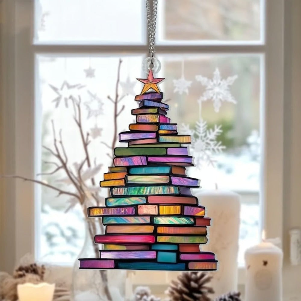 Christmas Book Tree Ornament