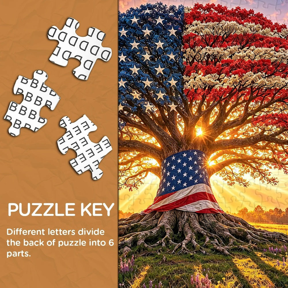 Liberty Root Oak Jigsaw Puzzle 1000 Piece