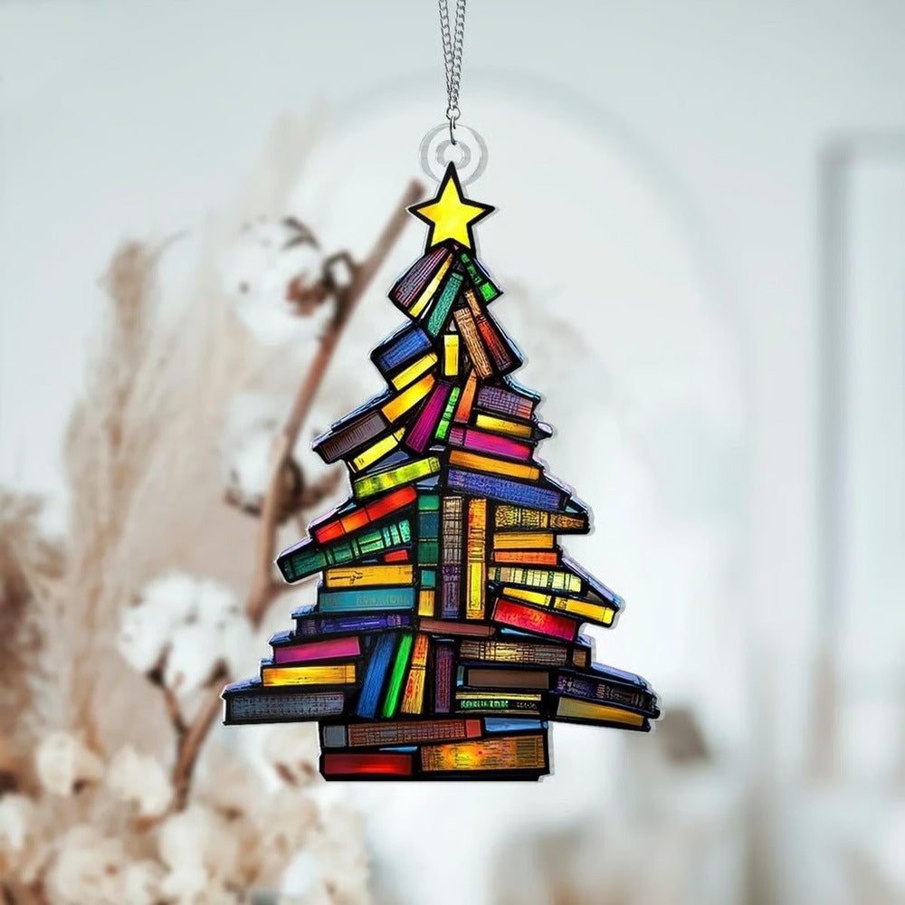 Christmas Book Tree Ornament