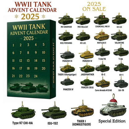 2025 WWII Tank Advent Calendar
