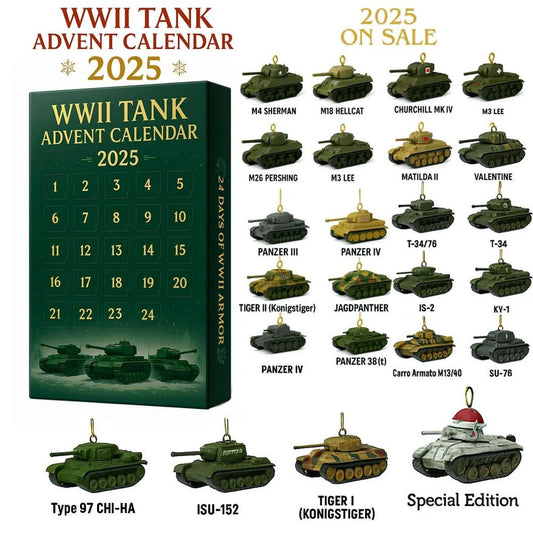 2025 WWII Tank Advent Calendar