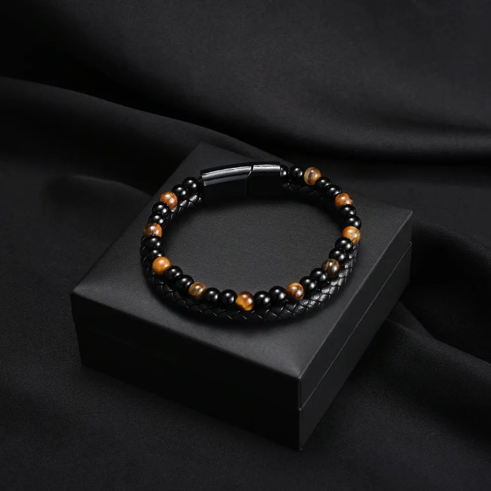 To My Son - Tiger Eye Protection Bracelet