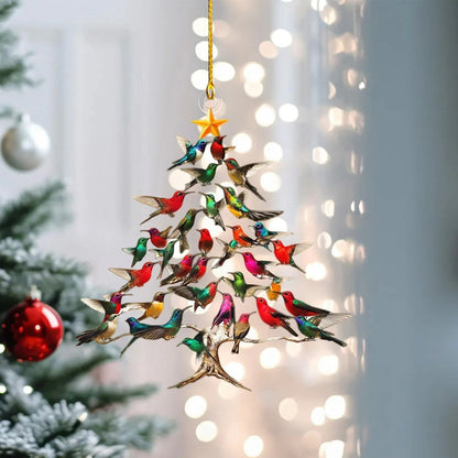 Hummingbird Christmas Ornament - Gift For Hummingbird Lover
