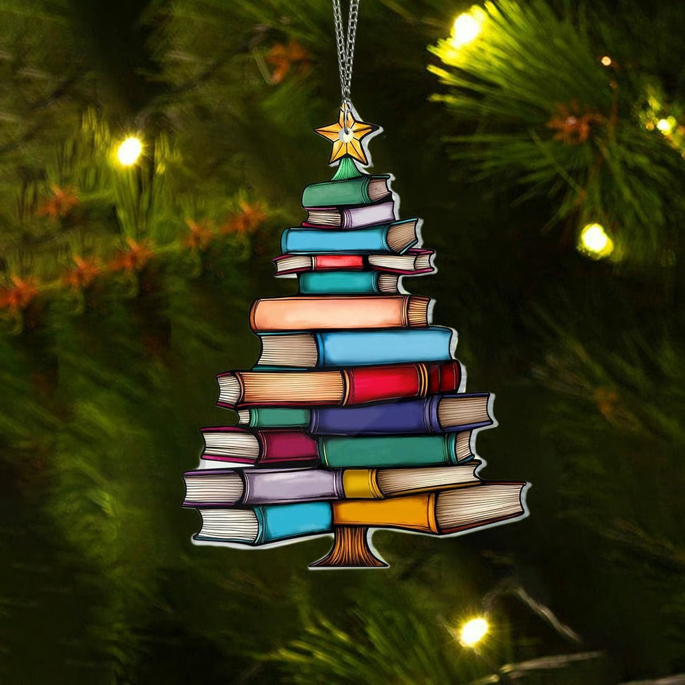 Christmas Book Tree Ornament