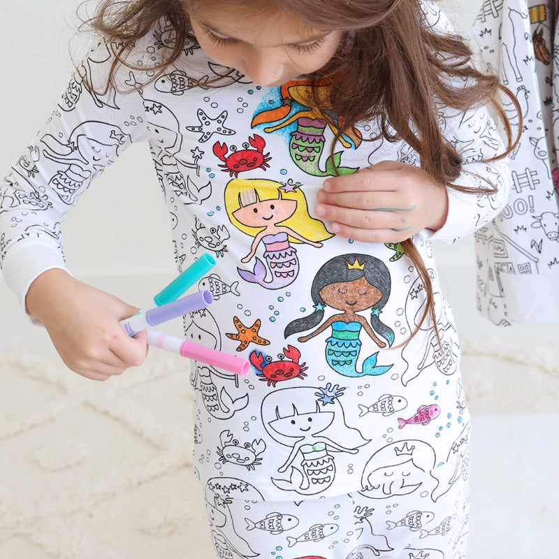 DIY Paintable Pajama Set for Children
