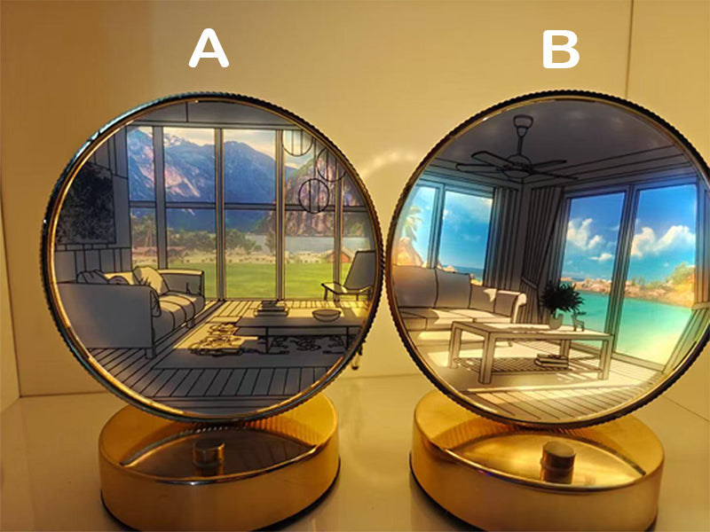LED Mirror and Lighting Painting Multifunctional Decoration