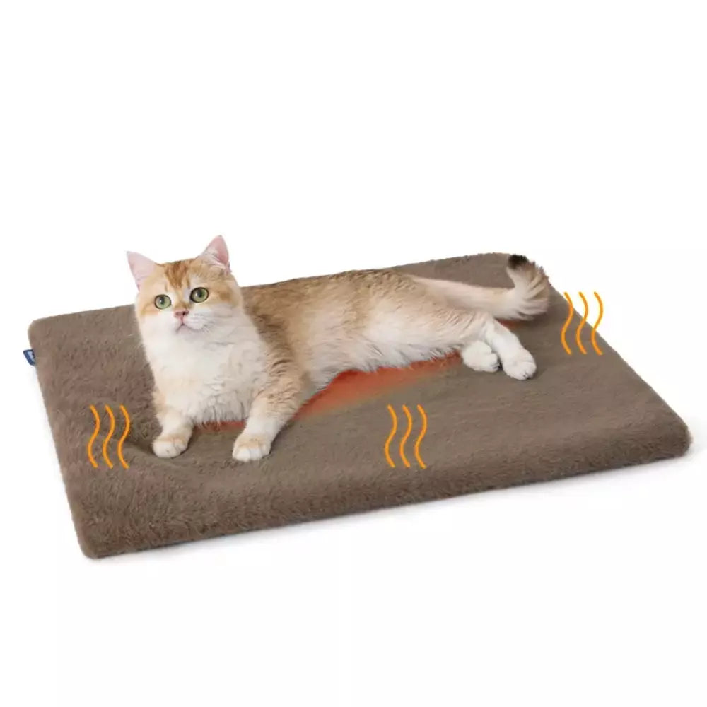 Fur-caramel warm pet mat for cats and dogs