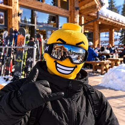 Novelty ski mask gift for skiers and snowboarders