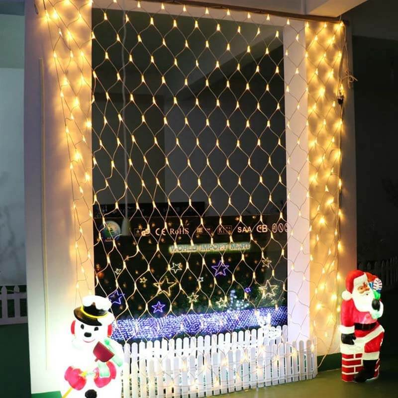 Net Mesh Waterproof String Lights
