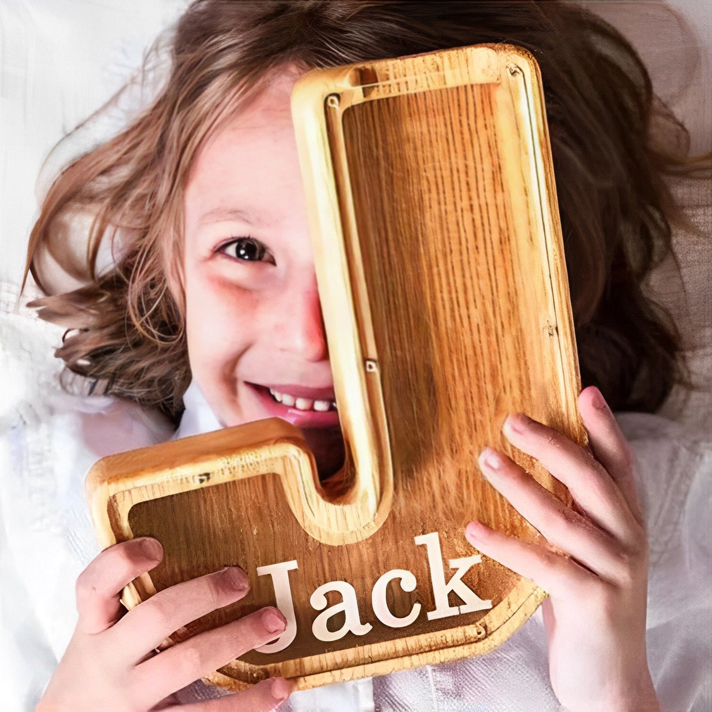 Personalized Wooden Letter Storage Jar🔥Buy 2 Free Shipping🔥