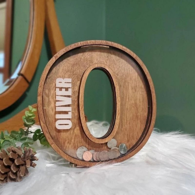 Personalized Wooden Letter Storage Jar🔥Buy 2 Free Shipping🔥